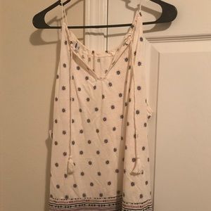 Long summer tank top